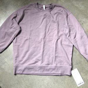 Lululemon Perfectly Oversized Crew- Purple- 6